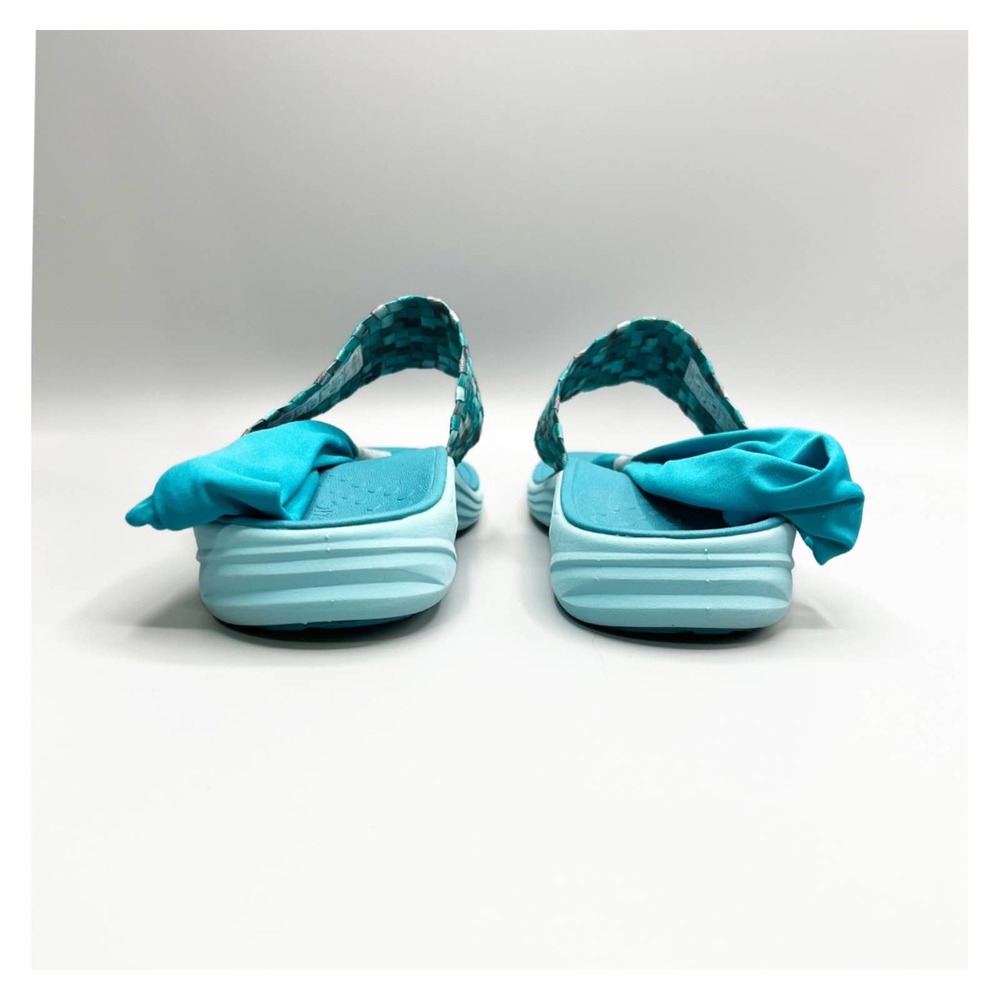 Vionic Women's SZ 9 Serene TIA Blue Berry Arch Support Ankle Wrap Sandals Shoes - Picture 6 of 11